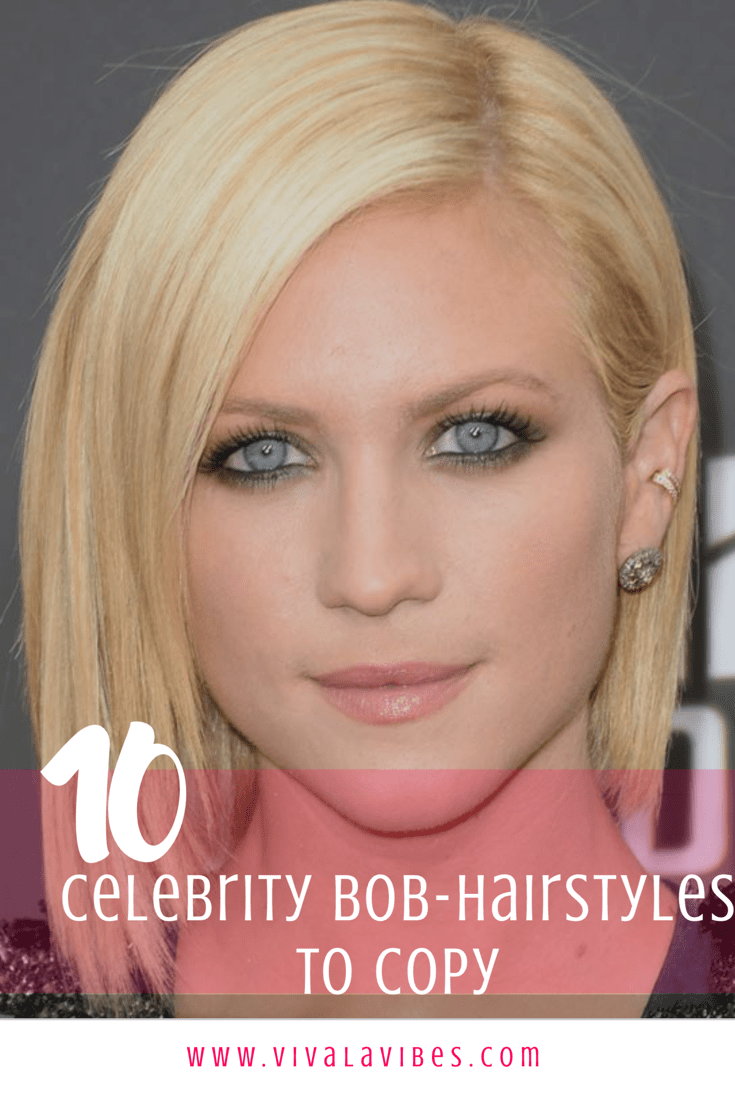 celebrity bob hairstyles